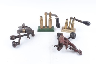 Lot 2988 - Two 12 bore roll turnovers and two decappers