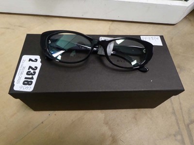 Lot 2318 - (W) Pair of Bulgari reading glasses, boxed