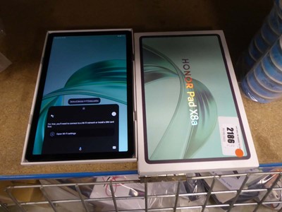 Lot 2186 - Honor Pad X8a 128GB Space Grey tablet with box