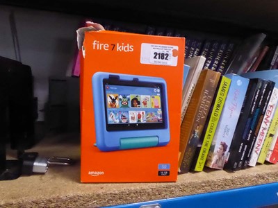 Lot 2182 - Fire 7 Kids 16GB tablet with box