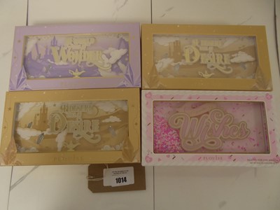 Lot 1014 - 4x PLouise makeup palettes to include A Desert...