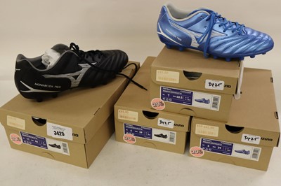 Lot 4x pairs of Mizuno Monarcida Neo football boots