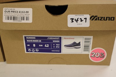 Lot 3x assorted Mizuno Wave womans running shoes