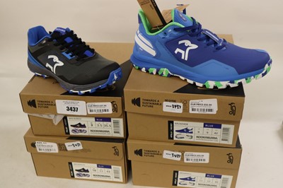 Lot 4x pairs of assorted Kookaburra hockey shoes...