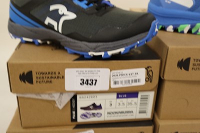 Lot 4x pairs of assorted Kookaburra hockey shoes...
