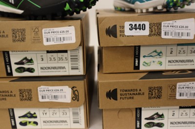 Lot 4x pairs of assorted Kookaburra Orbit Junior...