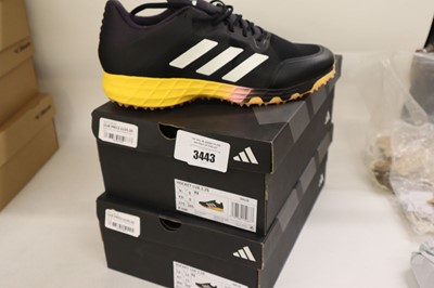 Lot 2x pairs of Adidas Lux Unisex hockey shoes