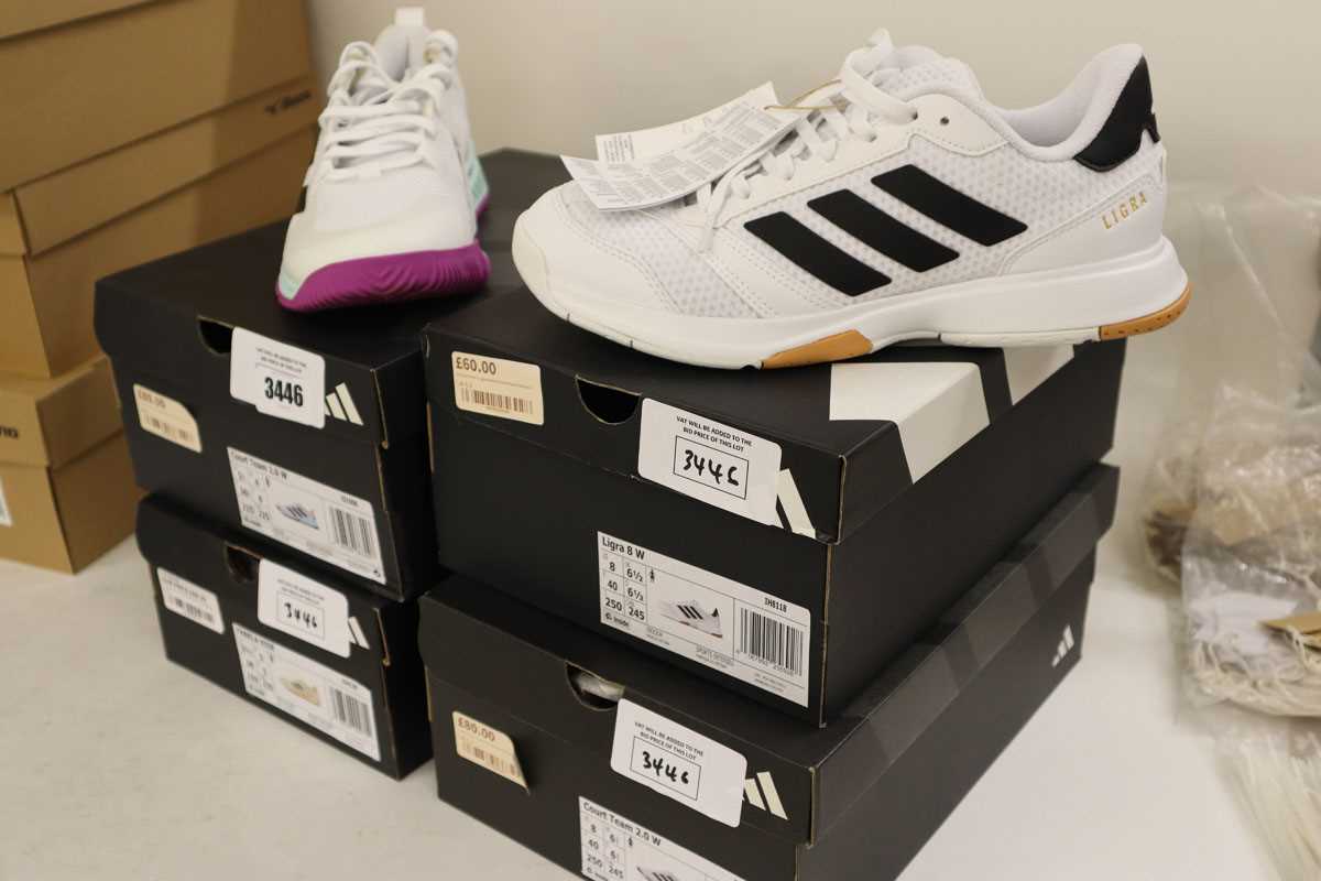 Lot 4x pairs of assorted Adidas womans trainers