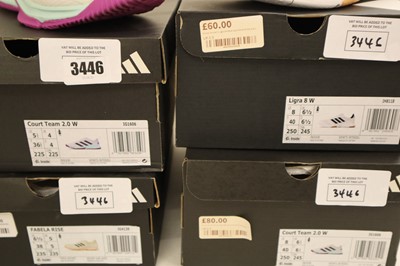 Lot 4x pairs of assorted Adidas womans trainers