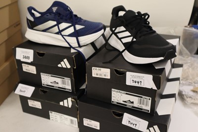 Lot 4x pairs of assorted Adidas mens trainers