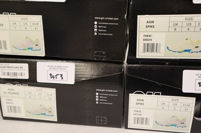Lot 4x pairs of GM Aios - 2 rubber allrounder...