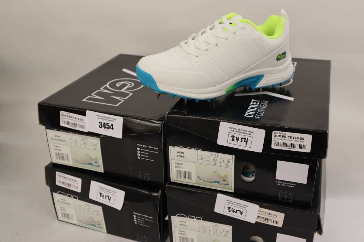 Lot 4x pairs of GM Aios 2 rubber allrounder soles...