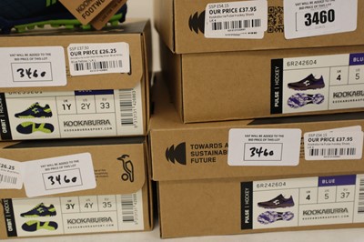 Lot 4x pairs of assorted Kookaburra hockey shoes