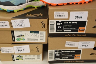 Lot 2x pairs of assorted Kookaburra and 2x pairs...