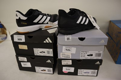 Lot 4x pairs of assorted Adidas sports shoes