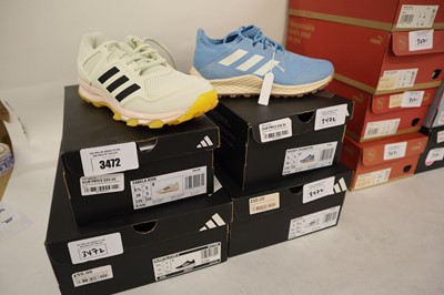 Lot 4x pairs of assorted Adidas sports shoes
