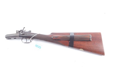 Lot 1635 - (S2) The stock, action, and forend of a .410...