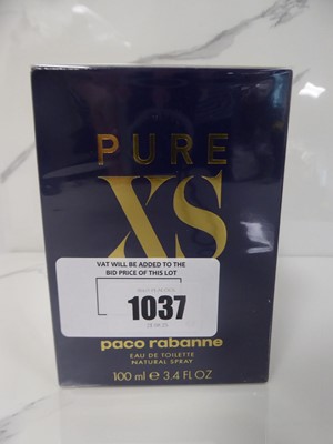 Lot 1037 - Paco Rabanne pure XS eau de toilette 100ml