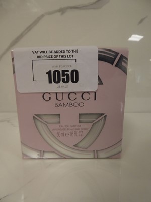Lot 1050 - Gucci bamboo eau de parfum 50ml
