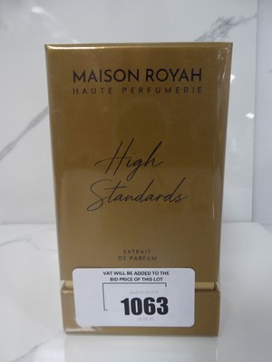Lot 1063 - Maison Royah haute perfumerie high standards...