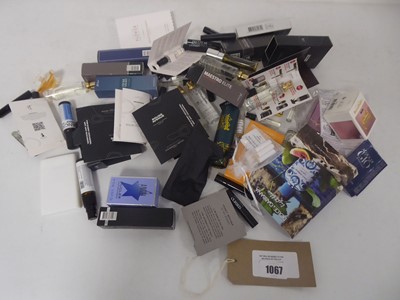 Lot 1067 - Quantity of various perfume samples