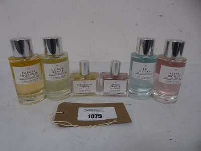Lot 1075 - 6x Le Monde Gourmand perfumes