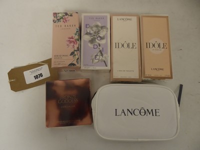 Lot 1076 - 4x Perfumes to include Lancome & Ted Baker...