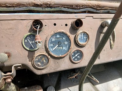 Lot (UFF 747) 1943 Ford 'Willys Jeep' GPW ¼-ton...