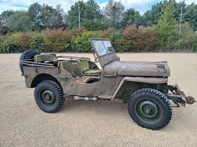 Lot (UFF 747) 1943 Ford 'Willys Jeep' GPW ¼-ton...
