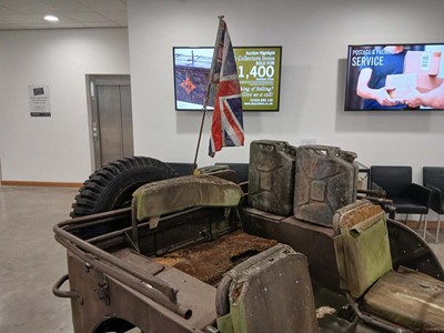 Lot (UFF 747) 1943 Ford 'Willys Jeep' GPW ¼-ton...