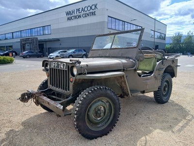 Lot (UFF 747) 1943 Ford 'Willys Jeep' GPW ¼-ton...