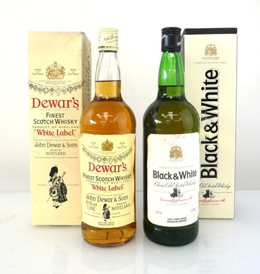 Lot 23 - 2 bottles of Whisky with Duty Free Bangkok...