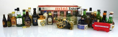 Lot 31 - A collection of approx 44 assorted miniatures...