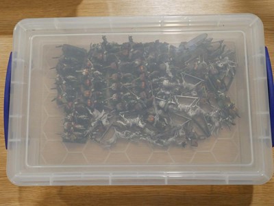Lot 260 - An extensive collection of painted and...