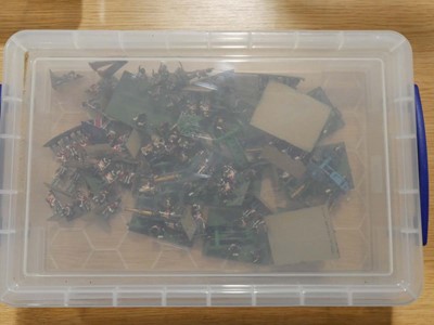Lot 260 - An extensive collection of painted and...