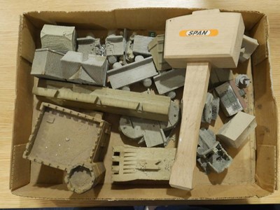 Lot 260 - An extensive collection of painted and...