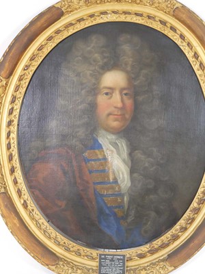 Lot 351 - English School, 18th century, A head and...