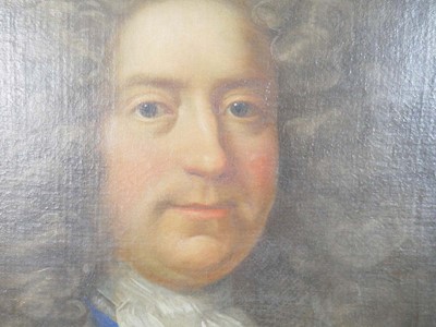 Lot 351 - English School, 18th century, A head and...