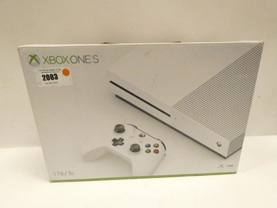 Lot 2003 - Xbox One S 1TB, boxed