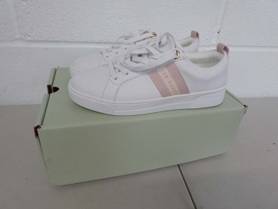 Lot 1804 - Boxed pair of Ted Baker 'riley 100' trainers...