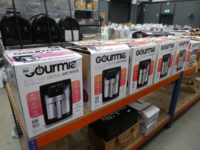 Lot 3017 - Five Goumia digital air fryers