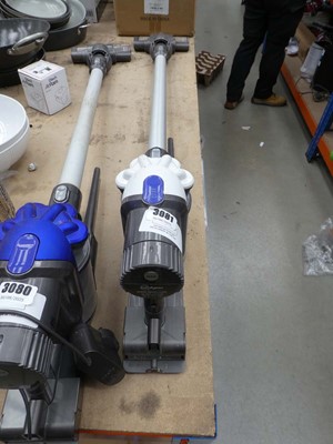 Lot 3081 - Handheld dyson DC44 with pole, head, two...