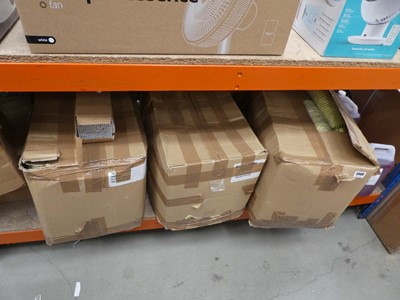 Lot 3090 - 7 boxes of disposable cups and straws