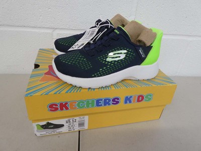 Lot 1833 - Boxed pair of childrens Skechers hands free...
