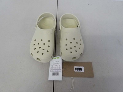Lot 1836 - Children's Crocs size UK 3