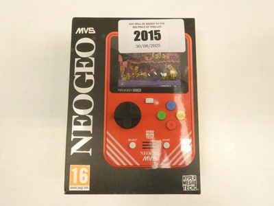 Lot 2015 - *Sealed* HyperMegaTech! NeoGeo MVS handheld...