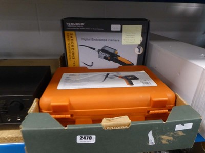 Lot 2470 - Funk and a Teslong digital endoscope camera