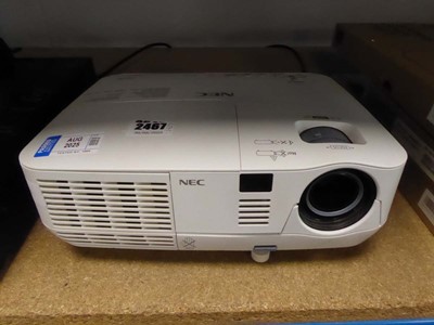 Lot 2467 - NEC NPV260XG projector with cable