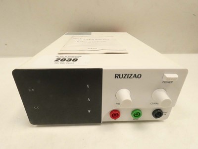 Lot 2030 - RUZIZAO DC laboratory bench top power supply