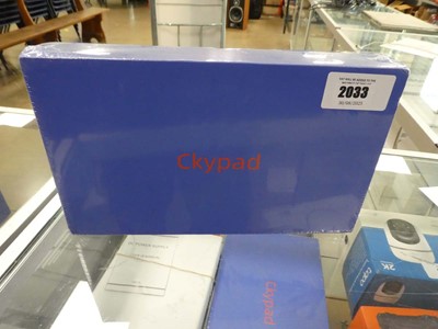 Lot 2033 - *Sealed* Ckypad 10" 128GB Orange android tablet